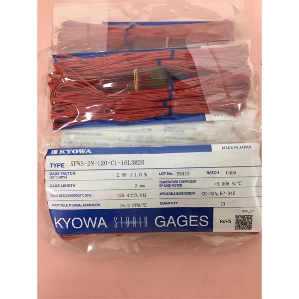 日本KYOWA共和KFGS通用箔式應(yīng)變片KFGS-30-120-C1-11