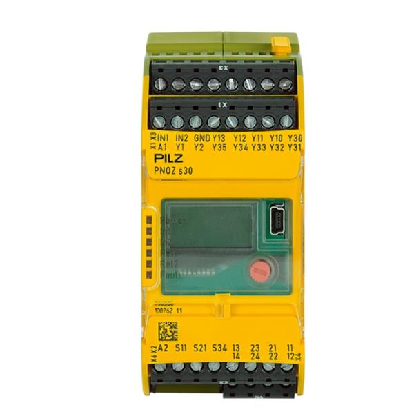 PILZ皮爾茲德國繼電器PNOZ yh1 2DI 24VDC